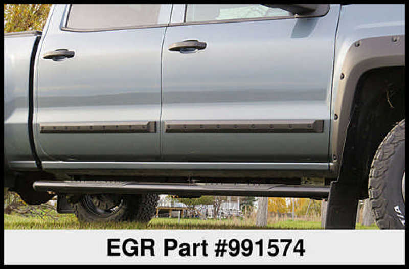 EGR Double Cab Front 41.5in Rear 28in Bolt-On Look Body Side Moldings (991574)