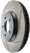 Load image into Gallery viewer, StopTech Power Slot 05-10 Mustang GT V8-4.6L Front Left Slotted Rotor - eliteracefab.com