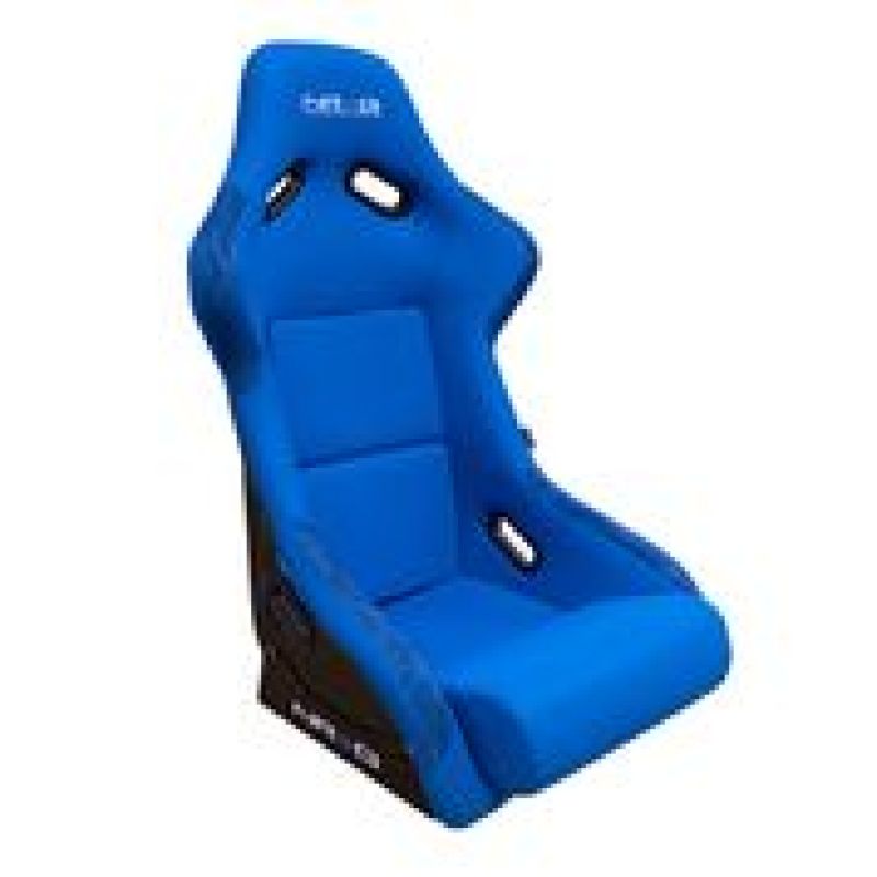 NRG FRP Bucket Seat (Blue Cloth) - Large - FRP-300BL