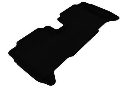 3D MAXpider L1TY07221509 2007-2011 Toyota Yaris Sedan Kagu 2nd Row Floormats - Black