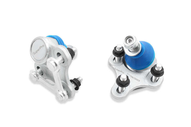 SuperPro 2006 Audi A3 Base Front Lower Camber Adjustable Ball Joint Set - eliteracefab.com