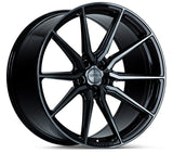 Vossen HF-3 24x10 / 5x130 / ET15 / Deep Face / 84.1 - Double Tinted - Gloss Black Wheel