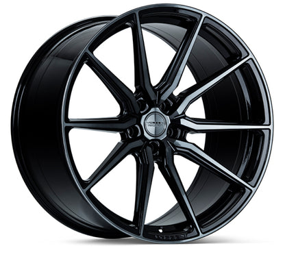 Vossen HF-3 22x10.5 / 5x120 / ET38 / Deep Face / 72.56 - Double Tinted - Gloss Black Wheel- HF3-2B43
