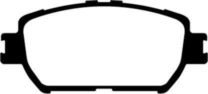 EBC 06-07 Lexus GS300 3.0 Redstuff Front Brake Pads - eliteracefab.com