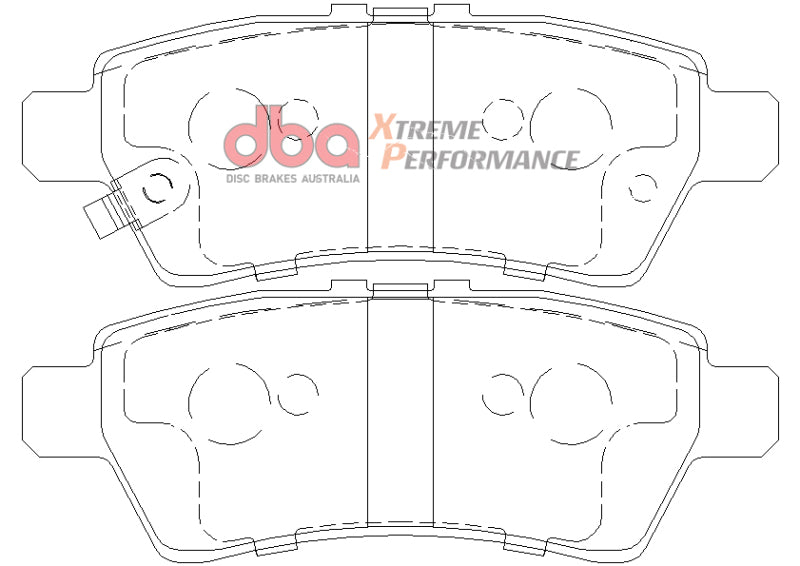 DBA Extreme Performance Rear Brake Pads - DB1919XP DBA