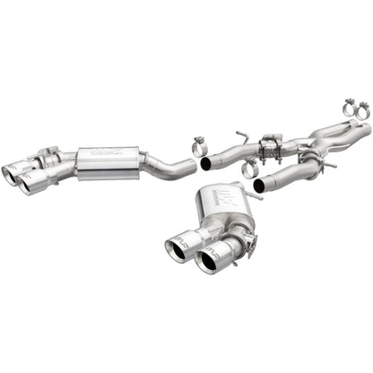 MagnaFlow 2016 Chevy Camaro 6.2L V8 Competition Cat Back w/ Quad Polished Tips Magnaflow