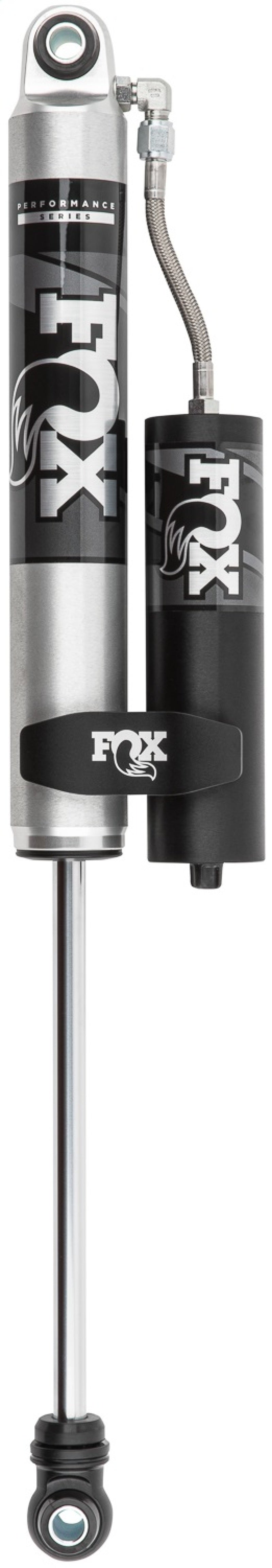 Fox 20+ GM 2500/3500 HD 2.0 Performance Series Smooth Body Reservoir Rear Shock 0-1in Lift - eliteracefab.com