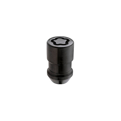 McGard Wheel Lock Nut Set - 4pk. (Cone Seat) 1/2-20 / 3/4 & 13/16 Dual Hex / 1.46in. Length - Black - eliteracefab.com