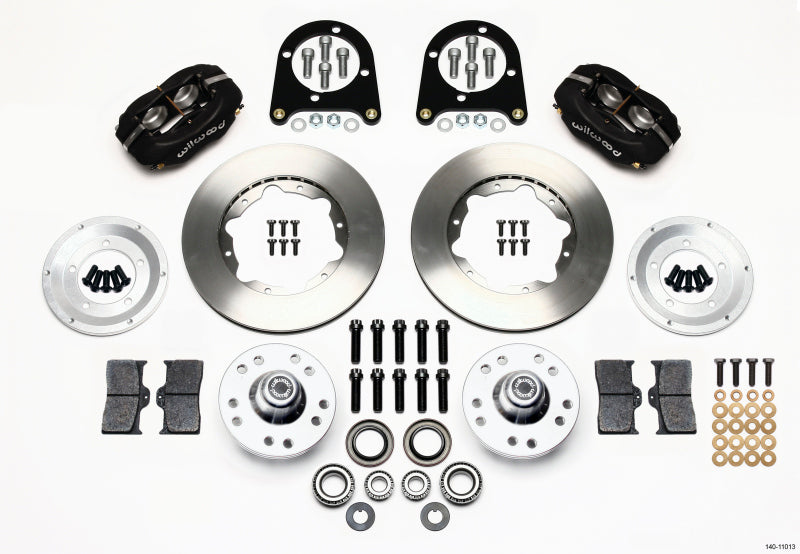 Wilwood Forged Dynalite Front Kit 11.00in 37-48 Ford Psgr. Car Spindle Wilwood