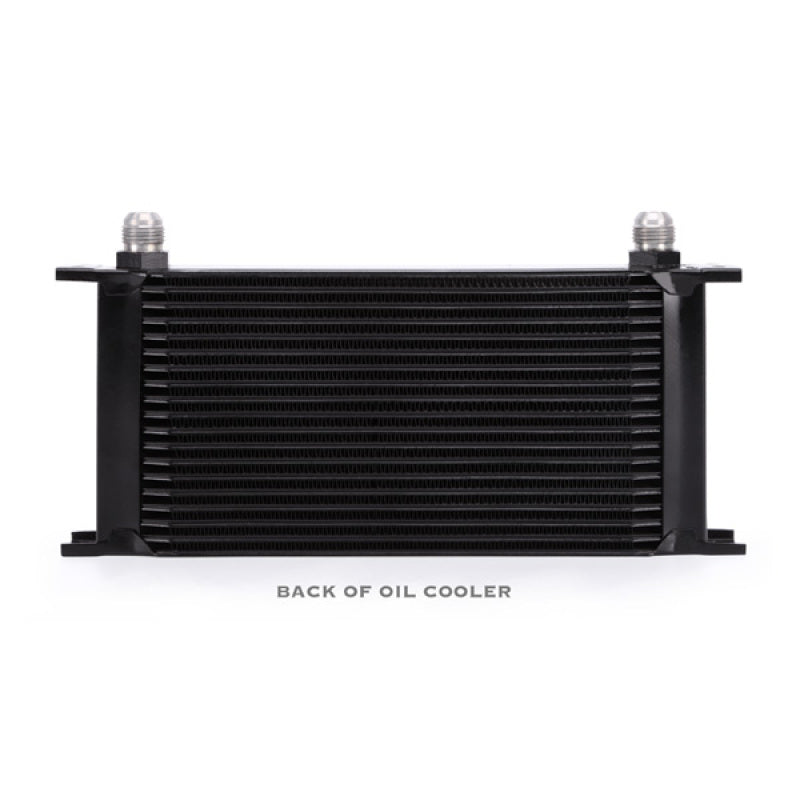 Mishimoto Universal 19 Row Oil Cooler - Black - eliteracefab.com