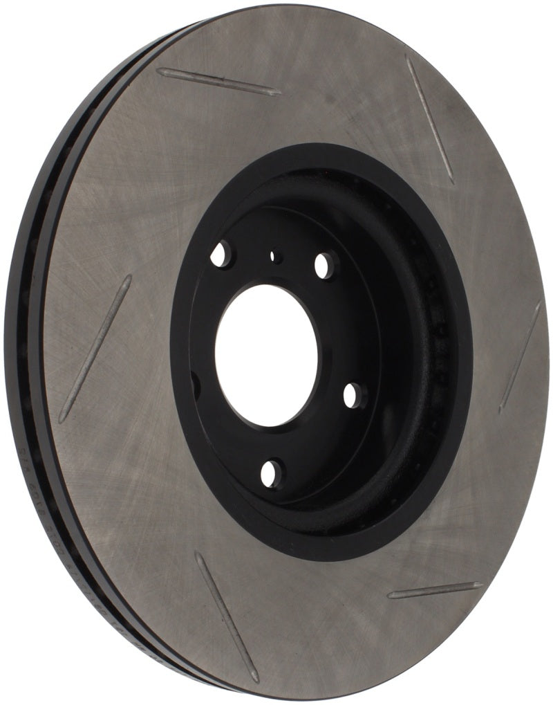 STOPTECH POWER SLOT 06-07 350Z / 05-07 G35 / 06-07 G35X SPORTSTOP SLOTTED FRONT RIGHT ROTOR, 126.42080SR - eliteracefab.com