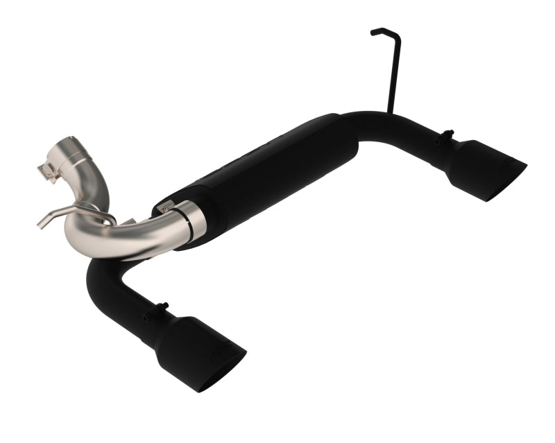 MBRP 07-14 Jeep Wrangler/Rubicon 3.6L/3.8L V6 Axle-Back Dual Rear Exit Black Performance Exhuast Sys - eliteracefab.com