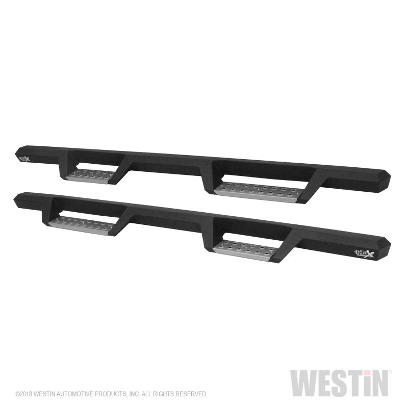 Westin 99-16 Ford F-250/350/450/550 Super Cab HDX Stainless Drop Nerf Step Bars - Tex. Blk