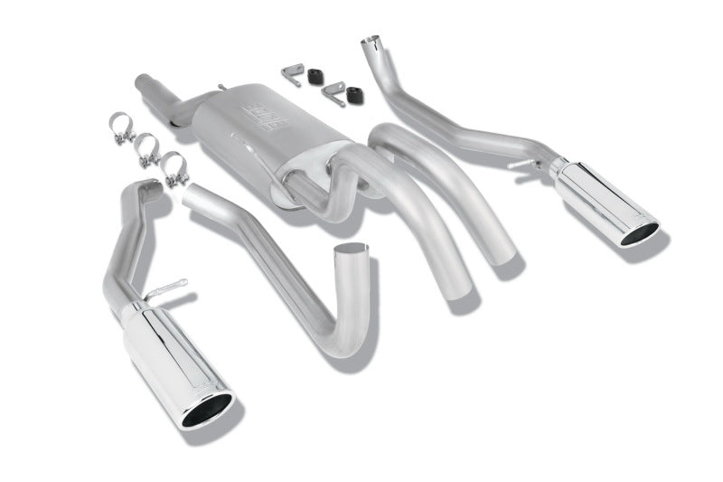 Borla 09 Ford F-150 Stainless Steel Touring Style Catback Exhaust - eliteracefab.com