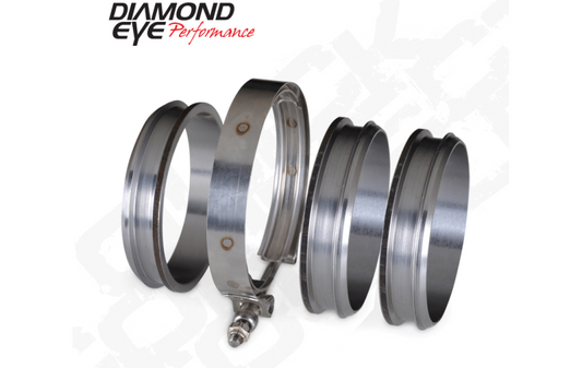 Diamond Eye 3 PIECE QUICK CONNECTOR COUPLER 5in Diamond Eye Performance