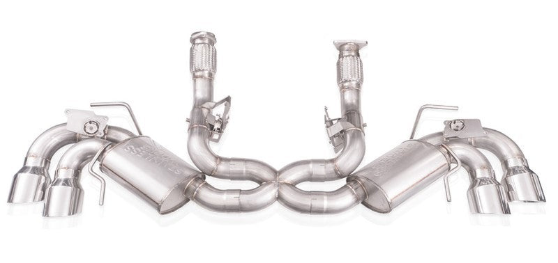 Stainless Works 20-21 Chevrolet Corvette C8 6.2L Legend Cat-Back Exhaust w/ Polished Tips Stainless Works