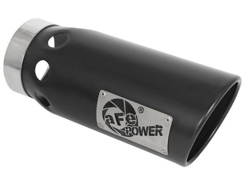 aFe MACHForce XP Exhausts Cat-Back SS-409 Nissan Titan XD 16-19 V8-5.6L - Black aFe