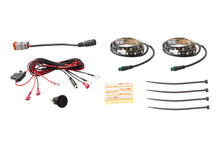 Load image into Gallery viewer, Diode Dynamics RGBW Grille Strip Kit 2pc Multicolor