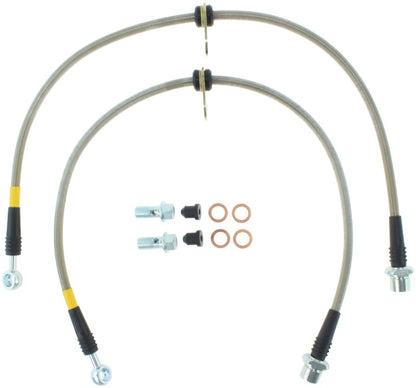 STOPTECH 00-05 CELICA GT & GT-S/05-08 SCION TC FRONT STAINLESS STEEL BRAKE LINES, 950.44005 - eliteracefab.com