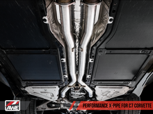 Load image into Gallery viewer, AWE Tuning 14-19 Chevy Corvette C7 Z06/ZR1 (w/o AFM) Touring Edition Axle-Back Exhaust w/Black Tips - eliteracefab.com