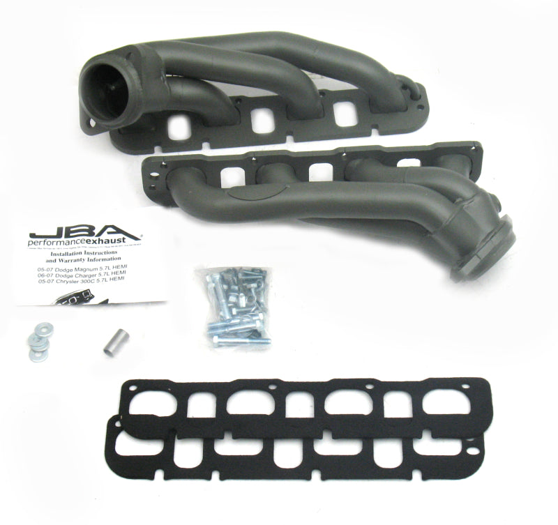 JBA 1964S-1JT | 09-20 CHRYSLER 5.7L HEMI 1-3/4IN PRIMARY TI CTD CAT4WARD HEADER; 2009-2020 - eliteracefab.com