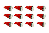 Diode Dynamics 194 LED Bulb SMD2 LED - Red Set of 12