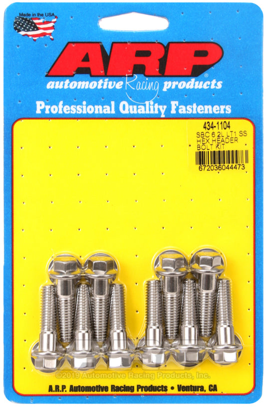 ARP SBC LT1 6.2L SS Hex Header Bolt Kit ARP