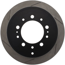 Load image into Gallery viewer, STOPTECH POWER SLOT 08-09 LEXUS LX450/470/570 / 07-09 TOYOTA TUNDRA SLOTTED RIGHT REAR ROTOR, 126.44157SR - eliteracefab.com