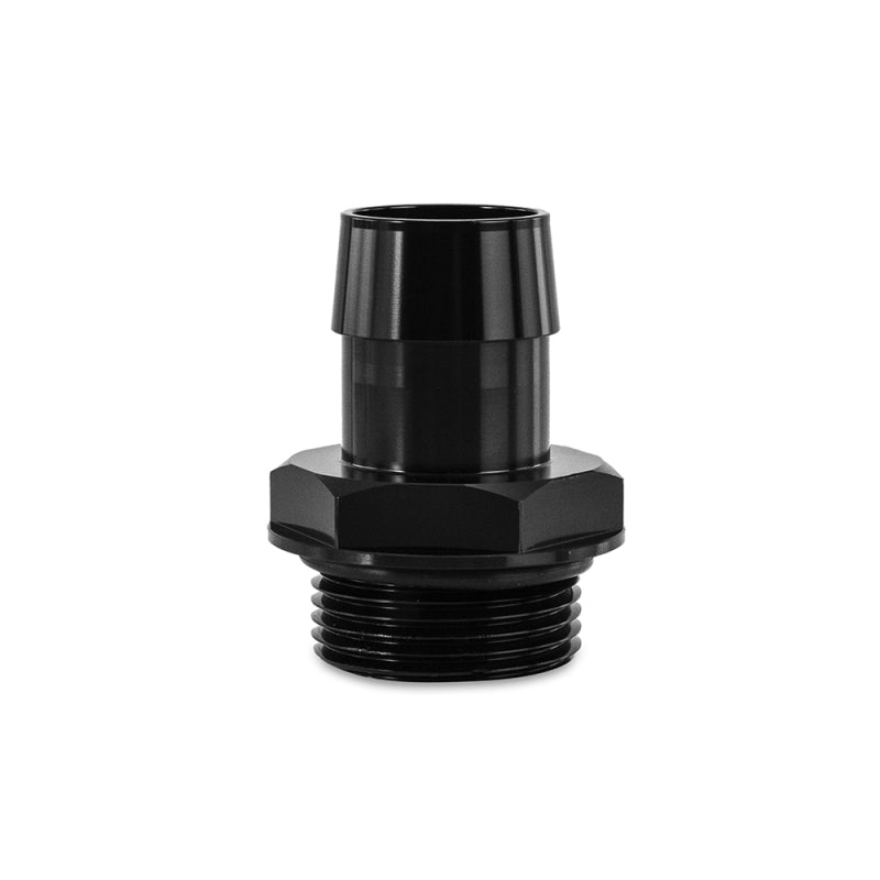 Mishimoto -16ORB to 1in. Hose Barb Aluminum Fitting - Black - eliteracefab.com