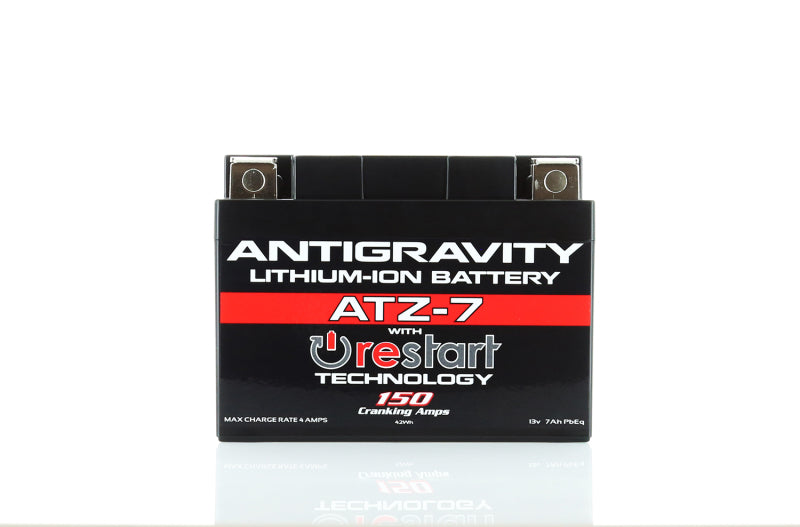 Antigravity YTZ7 Lithium Battery w/Re-Start - eliteracefab.com