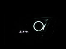 Load image into Gallery viewer, ANZO USA Ford Mustang Projector Headlights W/ Halo Black Ccfl; 2010-2014 - eliteracefab.com