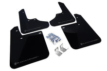 Load image into Gallery viewer, Rally Armor UR Mudflaps Black Urethane Grey Logo 1993-2001 Impreza - eliteracefab.com