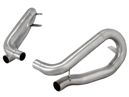 aFe Power MACHForce XP 2.5in Stainless Muffler Bypass 12-14 Porsche 911 (991) C2S 3.8L aFe