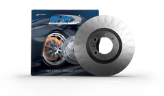 SHW 01-06 BMW M3 3.2L Rear Smooth Monobloc Brake Rotor - eliteracefab.com