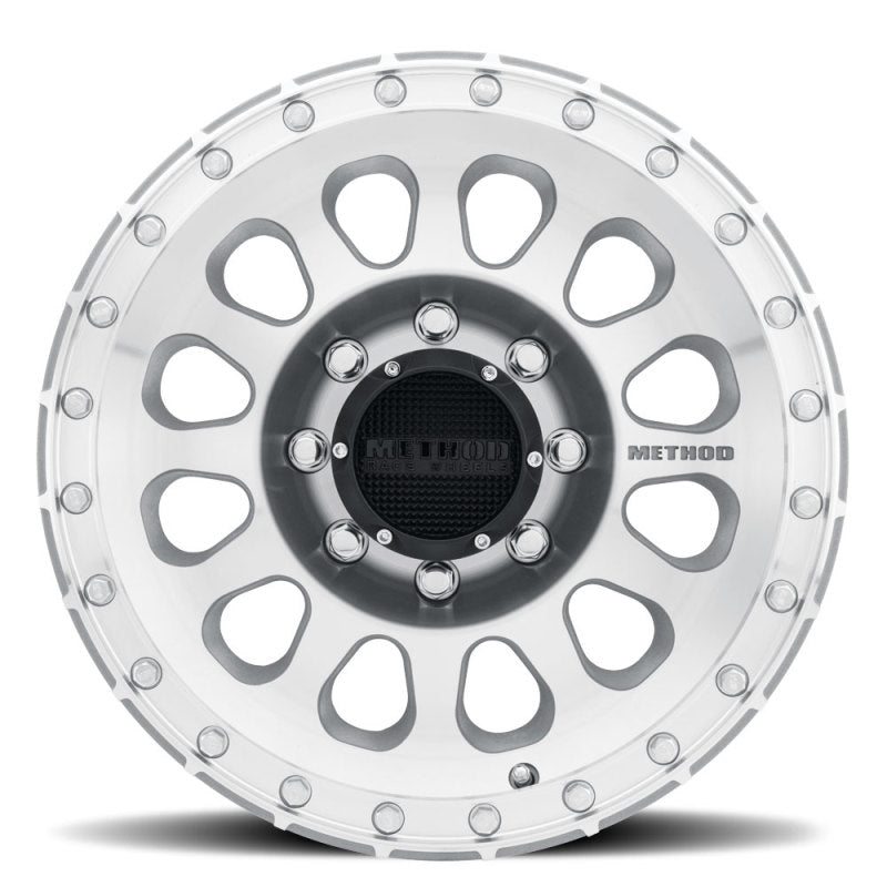 Method MR315 18x9 +18mm Offset 8x6.5 130.81mm CB Machined/Clear Coat Wheel - eliteracefab.com