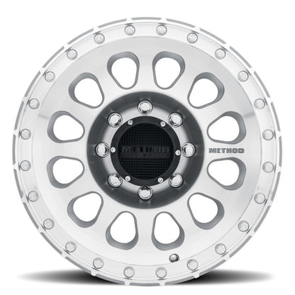 Method MR315 18x9 +18mm Offset 8x6.5 130.81mm CB Machined/Clear Coat Wheel - eliteracefab.com