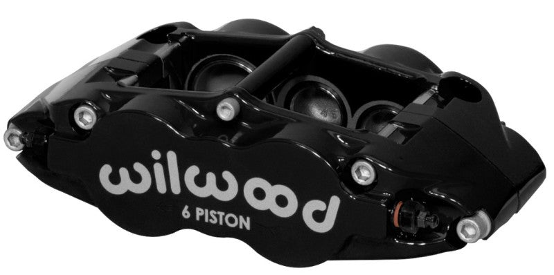 Wilwood Caliper-Forged Narrow Superlite 6R-R/H - Aluminum 1.75/1.25in/1.25in Pistons - 1.10in Rotor Wilwood