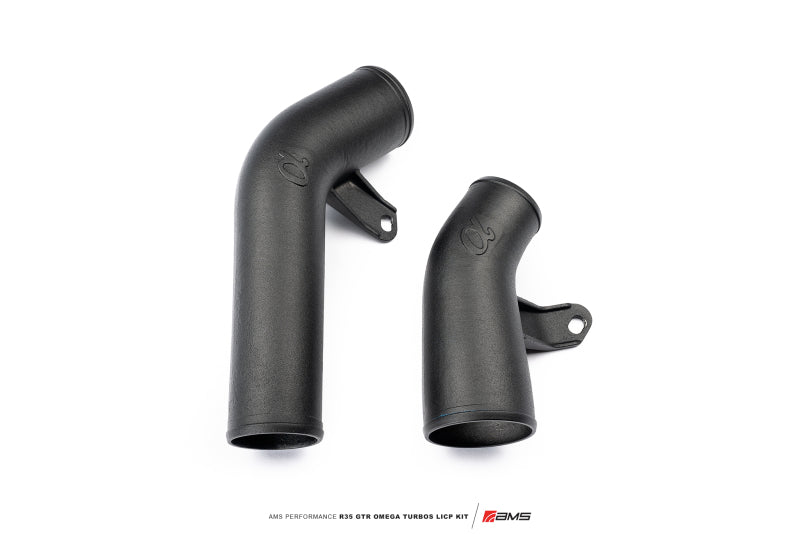AMS Performance ALP.07.14.0021-1 09-21 Nissan GTR R35 OMEGA Turbo Kit 3in Lower Intercooler Pipes (OMEGA 11)