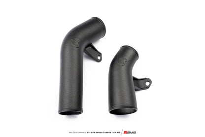 AMS Performance ALP.07.14.0021-1 09-21 Nissan GTR R35 OMEGA Turbo Kit 3in Lower Intercooler Pipes (OMEGA 11)