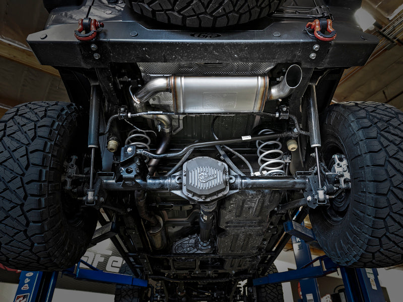 aFe MACH Force-Xp Hi-Tuck 3in 409 SS 18-20 Jeep Wrangler JL 2.0/3.6 Axle-Back Exhaust - eliteracefab.com