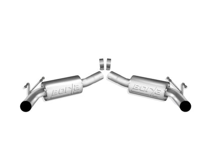 Borla 2010 Camaro 6.2L ATAK Exhaust System w/o Tips works With Factory Ground Effects Package (rear - eliteracefab.com