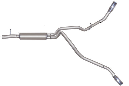 Gibson 11-16 Ford F-250 Super Duty Lariat 6.2L 2.5in Cat-Back Dual Extreme Exhaust - Stainless Gibson