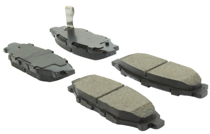 STOPTECH PERFORMANCE 08-10 WRX REAR BRAKE PADS, 309.11140 - eliteracefab.com