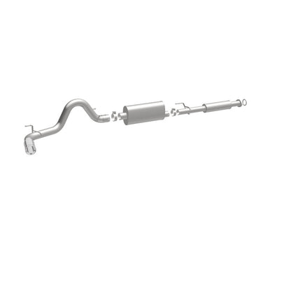 MagnaFlow Cat-Back 2016 Toyota Tacoma TRD 3.5L V6 SS 3in Single Pass Side Exit Rear 4in Tip Magnaflow