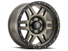 Load image into Gallery viewer, ICON Six Speed 17x8.5 6x5.5 0mm Offset 4.75in BS 108mm Bore Bronze Wheel - eliteracefab.com