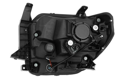 AlphaRex 880804 14-20 Toyota Tundra LUXX LED Proj Headlights Plank Style Alpha Black w/Activ Light/DRL