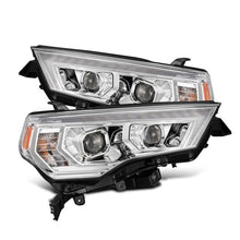 Load image into Gallery viewer, AlphaRex 14-22 Toyota 4Runner PRO-Series Projector Headlights Black w/Seq. Sig. + DRL