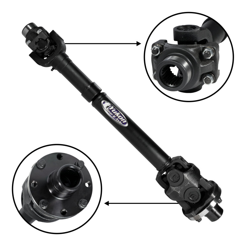 Yukon Performance Rear Driveshaft Jeep JL Sport 2 Door Manual w/Dana 35 Yukon Gear & Axle