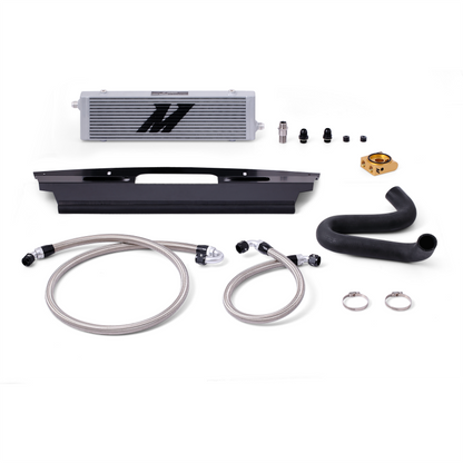 Mishimoto 2015+ Ford Mustang GT Thermostatic Oil Cooler Kit - Silver - eliteracefab.com