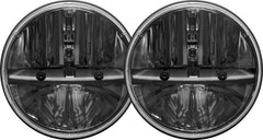 Rigid Industries 7in Round Headlights w/ H13 to H4 Adaptors - Set of 2 - eliteracefab.com